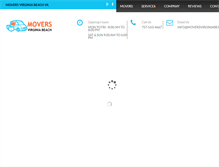 Tablet Screenshot of moversvirginiabeachva.net